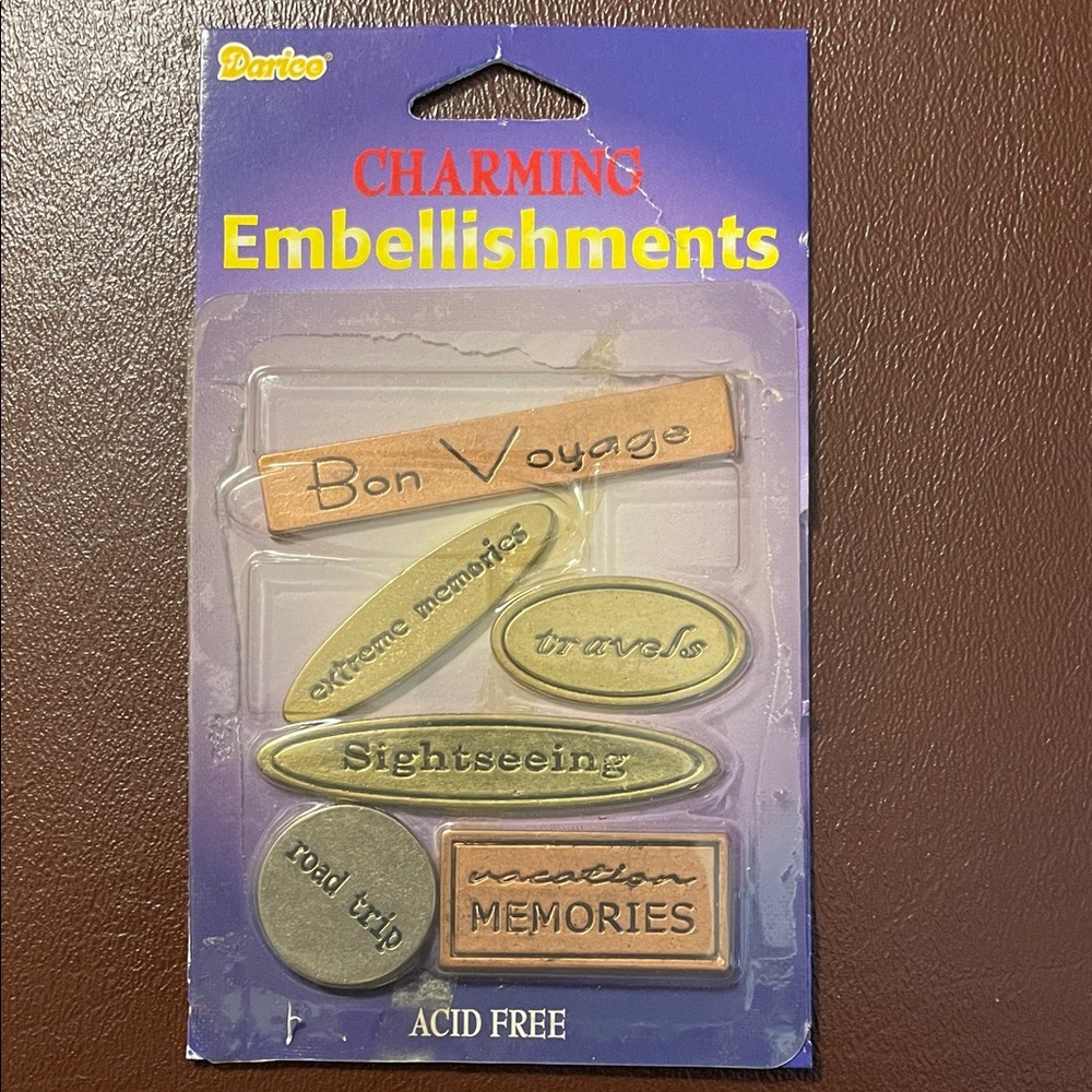 6 Darico Charming Embellishments